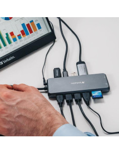 USB C 14 IN 1 HDMI 4K VGA PD 85W 2