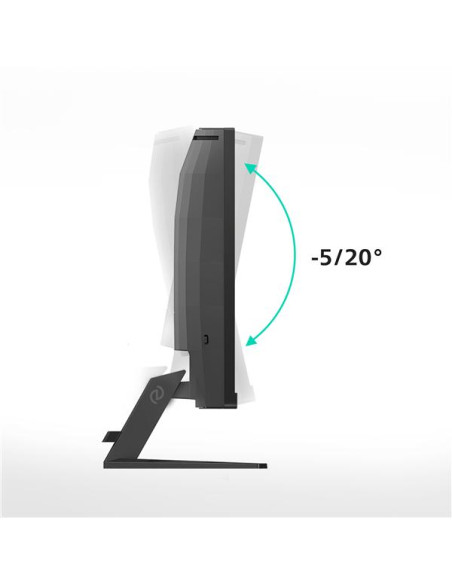 MONITOR PHILIPS EVNIA LED 31.5" Wide CURVED 32M2C3500L/00 VA 2560x1440 180Hz 1ms 300cd/m² 3.500:1 HDMI DP GAMING