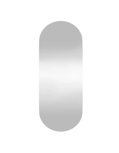 Specchio da Parete 20x50 cm Vetro Ovale