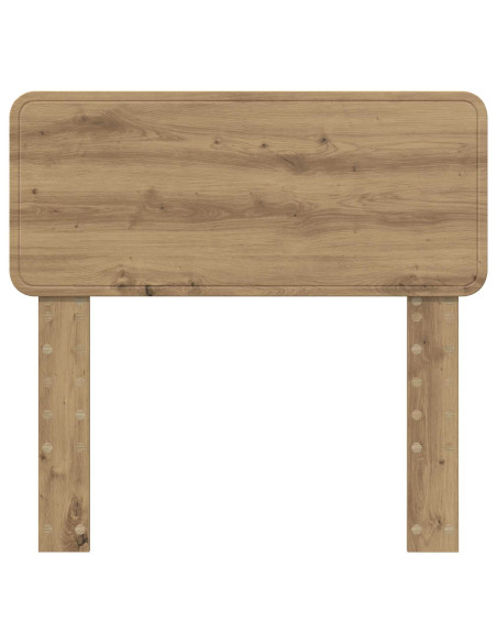 Testiera Rovere artigianale 75 cm Legno multistrato