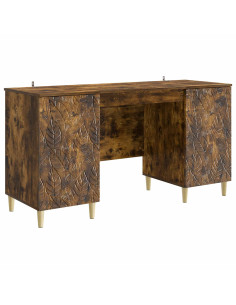 Scrivania Rovere Fumo Legno ingegnerizzato 142,5 x 50 x 75 cm