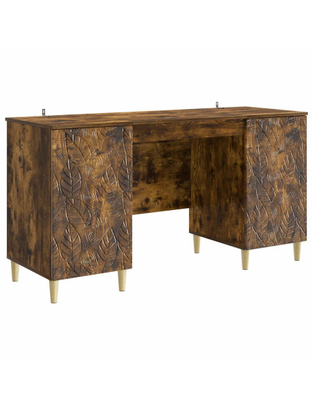 Scrivania Rovere Fumo Legno ingegnerizzato 142,5 x 50 x 75 cm