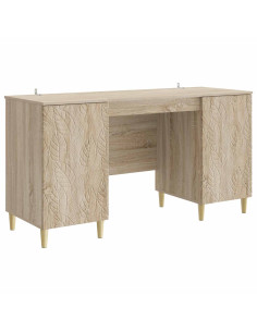 Scrivania Rovere Sonoma Legno ingegnerizzato 142,5 x 50 x 75 cm