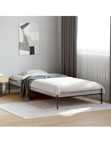 Struttura del letto Sonoma grigio 80 x 200 cm