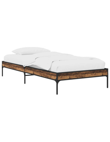 Struttura del letto Legno antico 80 x 200 cm