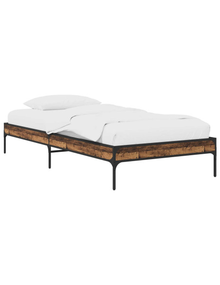 Struttura del letto Legno antico 80 x 200 cm