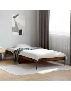 Struttura del letto Quercia Fumosa 80 x 200 cm