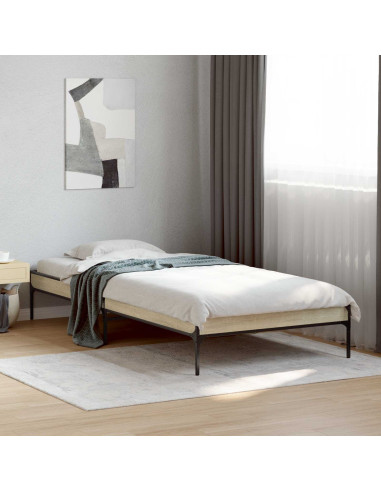 Struttura del letto Rovere Sonoma 80 x 200 cm