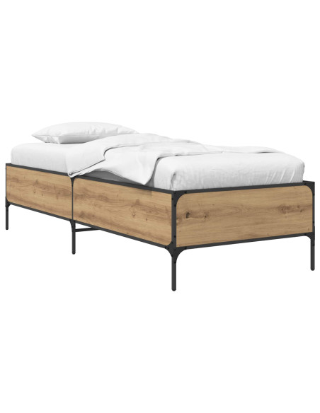Struttura del letto Rovere Artigianale 80 x 200 cm