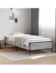 Struttura del letto Sonoma grigio 80 x 200 cm