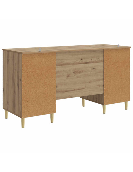 Scrivania Rovere Artigianale Legno ingegnerizzato