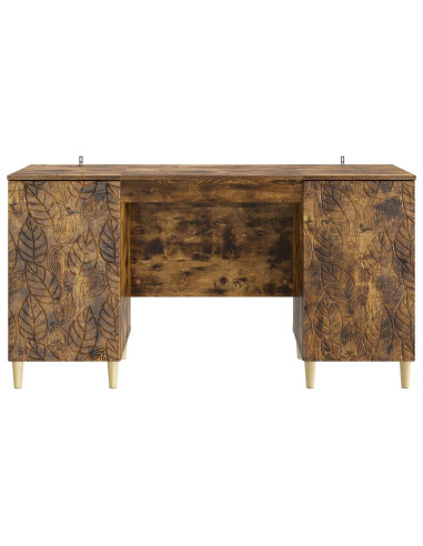 Scrivania Rovere Fumo Legno ingegnerizzato 142,5 x 50 x 75 cm
