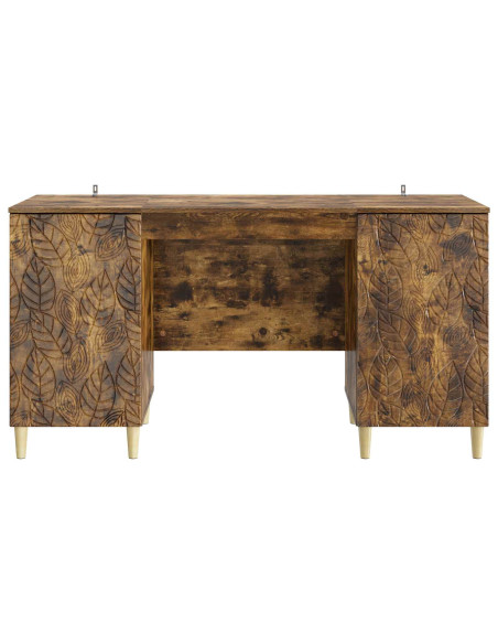 Scrivania Rovere Fumo Legno ingegnerizzato 142,5 x 50 x 75 cm