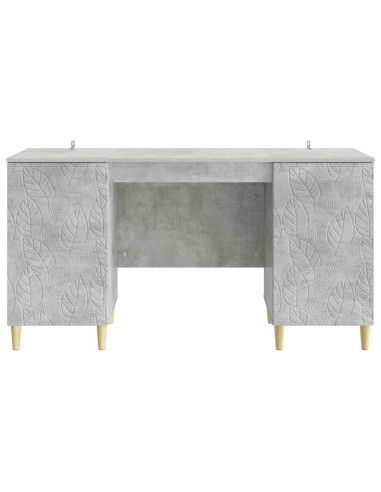 Scrivania Grigio Cemento Legno ingegnerizzato