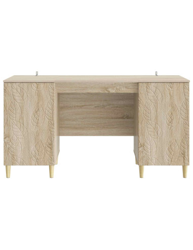 Scrivania Rovere Sonoma Legno ingegnerizzato 142,5 x 50 x 75 cm