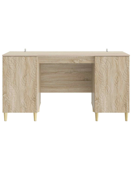 Scrivania Rovere Sonoma Legno ingegnerizzato 142,5 x 50 x 75 cm