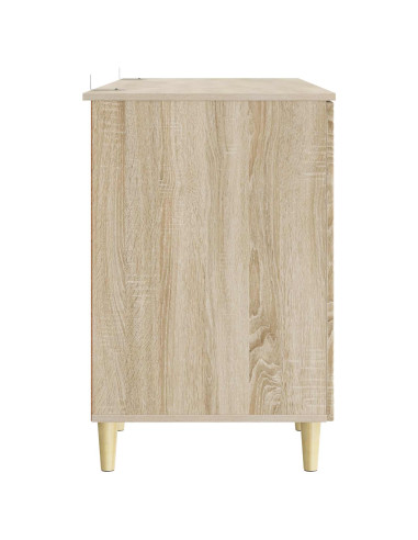 Scrivania Rovere Sonoma Legno ingegnerizzato 142,5 x 50 x 75 cm
