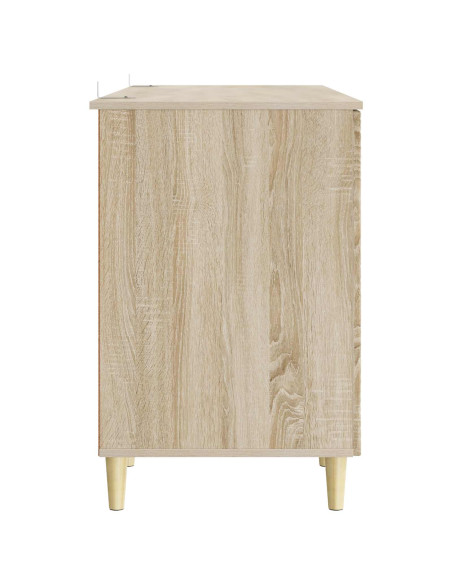 Scrivania Rovere Sonoma Legno ingegnerizzato 142,5 x 50 x 75 cm