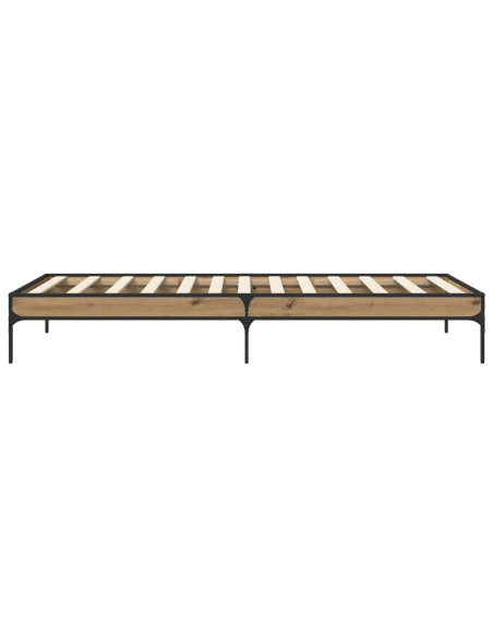 Struttura del letto Rovere Artigianale 80 x 200 cm
