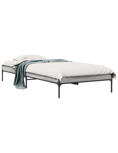 Struttura del letto Sonoma grigio 80 x 200 cm