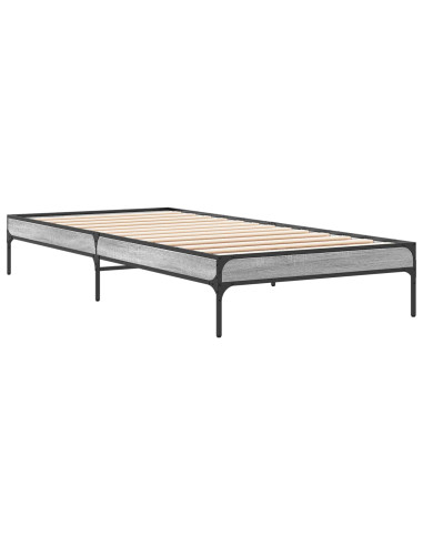 Struttura del letto Sonoma grigio 80 x 200 cm