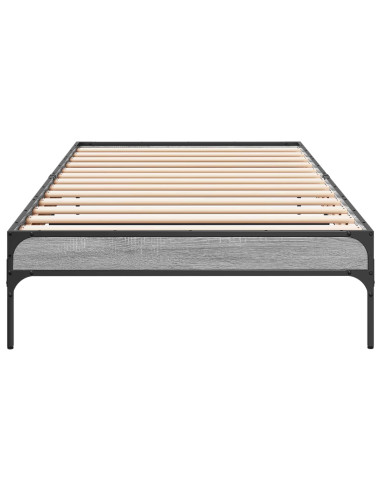 Struttura del letto Sonoma grigio 80 x 200 cm