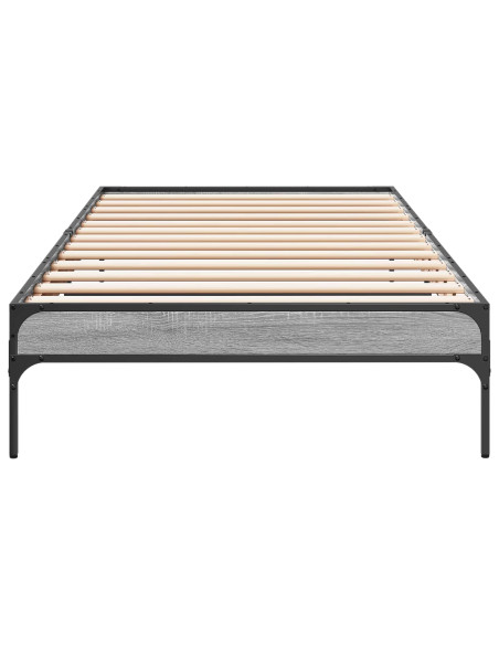 Struttura del letto Sonoma grigio 80 x 200 cm