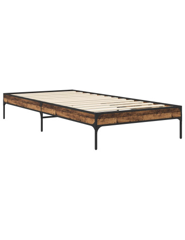 Struttura del letto Legno antico 80 x 200 cm