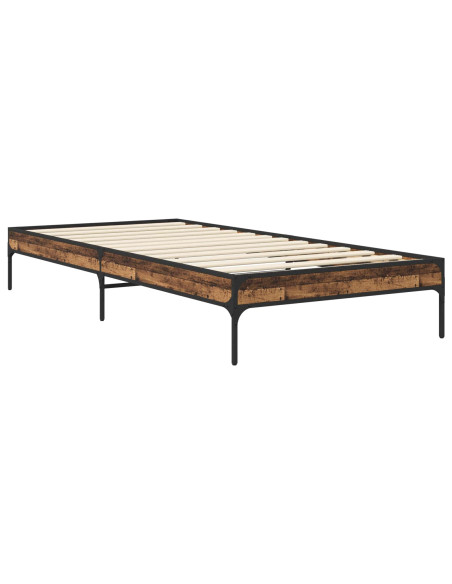 Struttura del letto Legno antico 80 x 200 cm