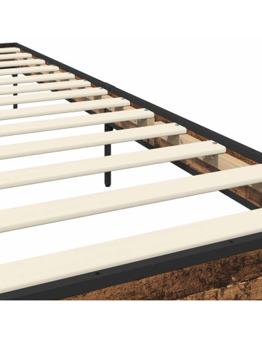 Struttura del letto Legno antico 80 x 200 cm