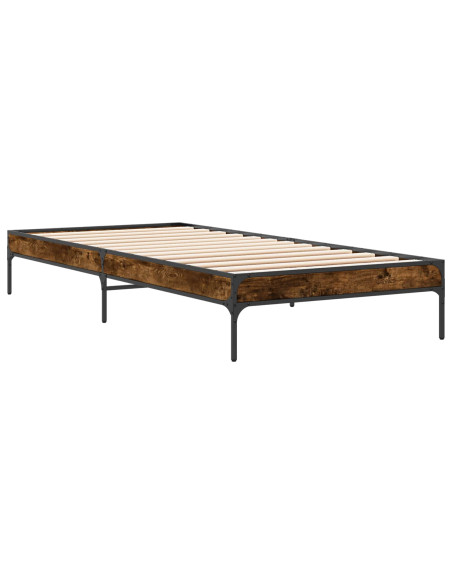 Struttura del letto Quercia Fumosa 80 x 200 cm