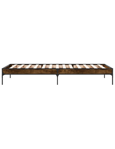 Struttura del letto Quercia Fumosa 80 x 200 cm