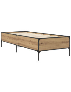 Struttura del letto Rovere Artigianale 80 x 200 cm 2