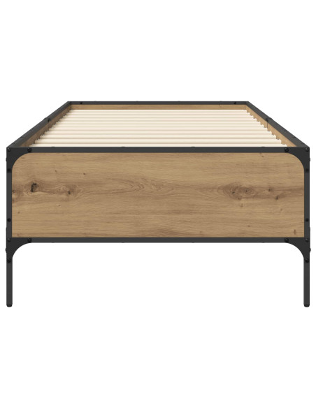 Struttura del letto Rovere Artigianale 80 x 200 cm