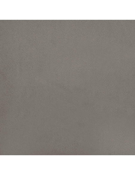 Divano a 2 Posti con Cuscini Grigio Chiaro 120 cm in Velluto