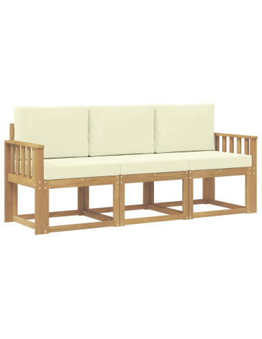 Set di divani da esterno 3 pcs