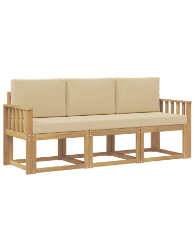 Set di divani da esterno 3 pcs