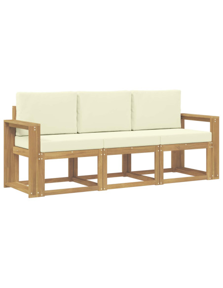 Set di divani da esterno 3 pcs