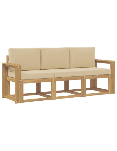 Set di divani da esterno 3 pcs