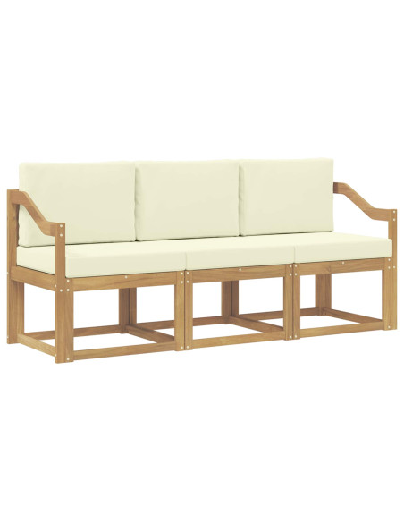 Set di divani da esterno 3 pcs