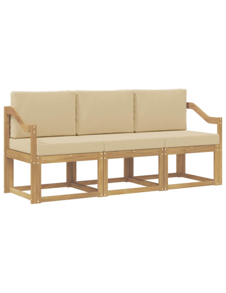 Set di divani da esterno 3 pcs