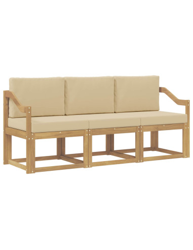 Set di divani da esterno 3 pcs