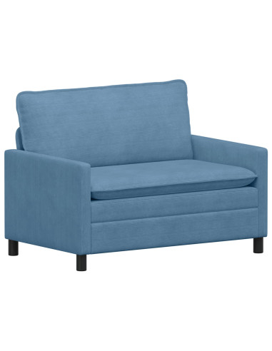 Divano Blu 126 x 81 x 87,5 cm Tessuto