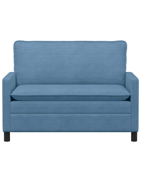 Divano Blu 126 x 81 x 87,5 cm Tessuto