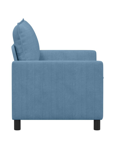 Divano Blu 126 x 81 x 87,5 cm Tessuto