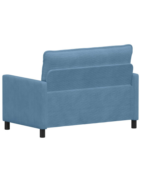 Divano Blu 126 x 81 x 87,5 cm Tessuto