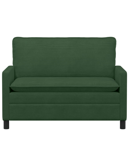 Divano Verde Giungla 126 x 81 x 87,5 cm Tessuto