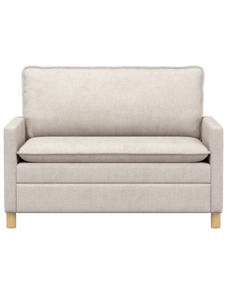 Divano Crema 126 x 81 x 87,5 cm Poliestere