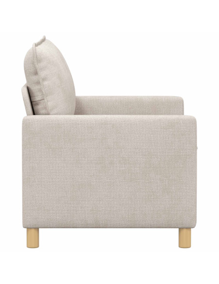 Divano Crema 126 x 81 x 87,5 cm Poliestere