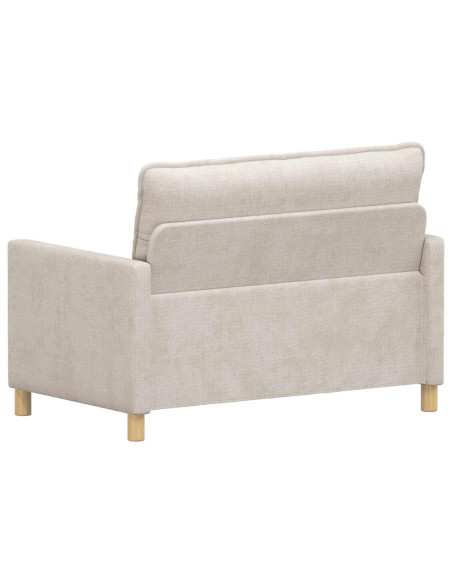 Divano Crema 126 x 81 x 87,5 cm Poliestere
